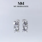 Nova - Moissanite Stud Earrings Nova - Moissanite Stud Earrings