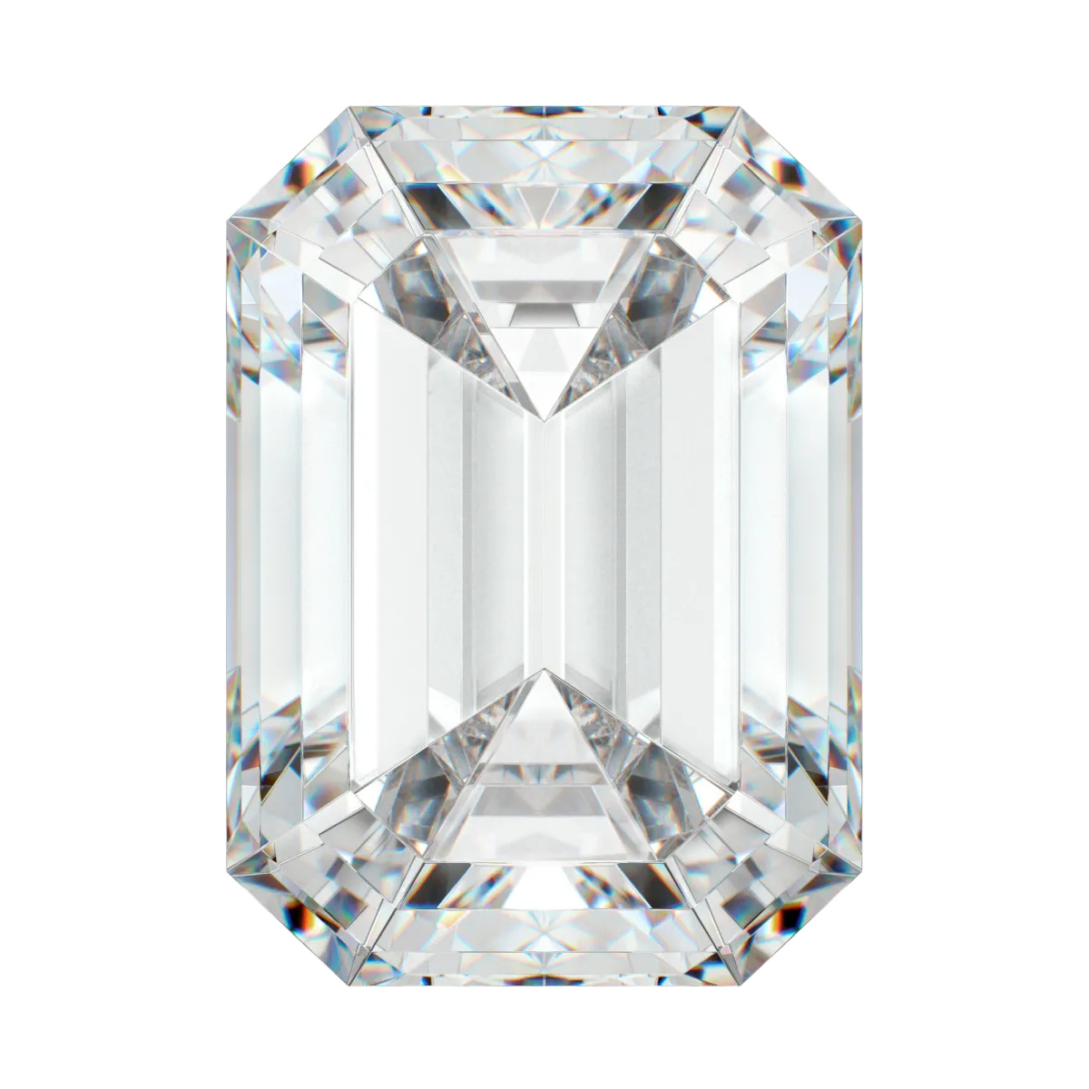 Loose Moissanite Stones - Emerald Cut