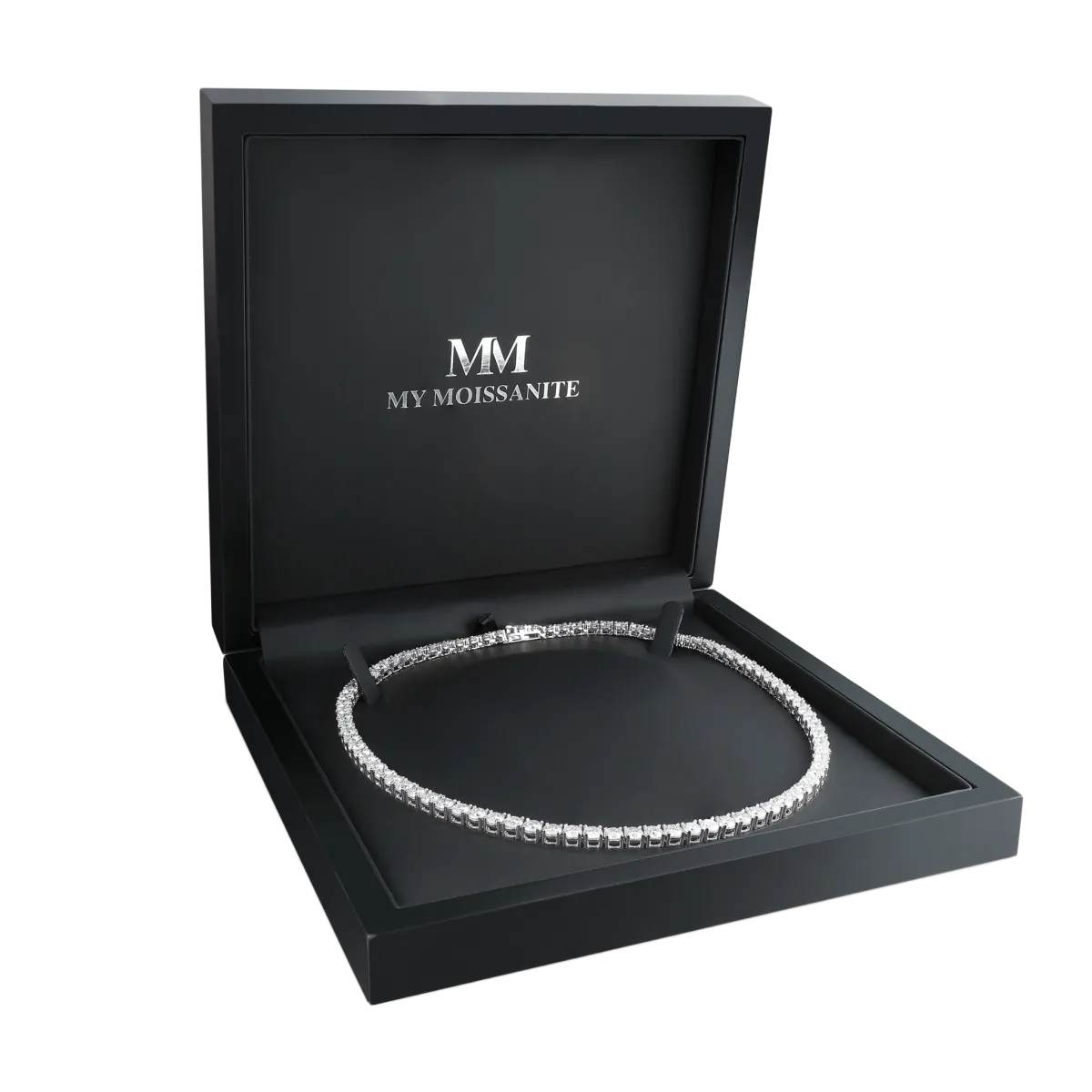 Lumina - Moissanite Tennis Chain Necklace