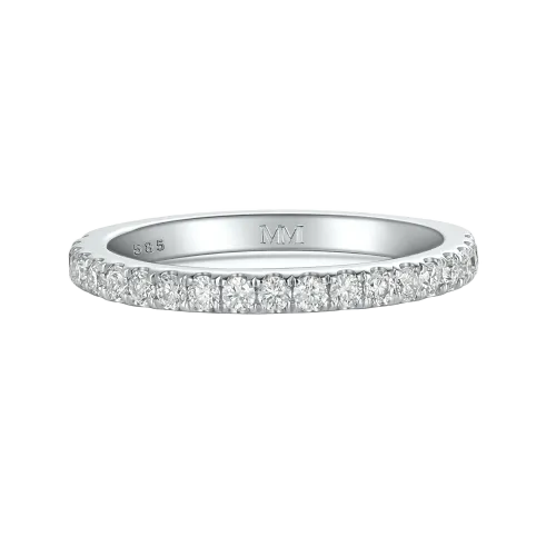 Starlet - Moissanite Eternity Ring