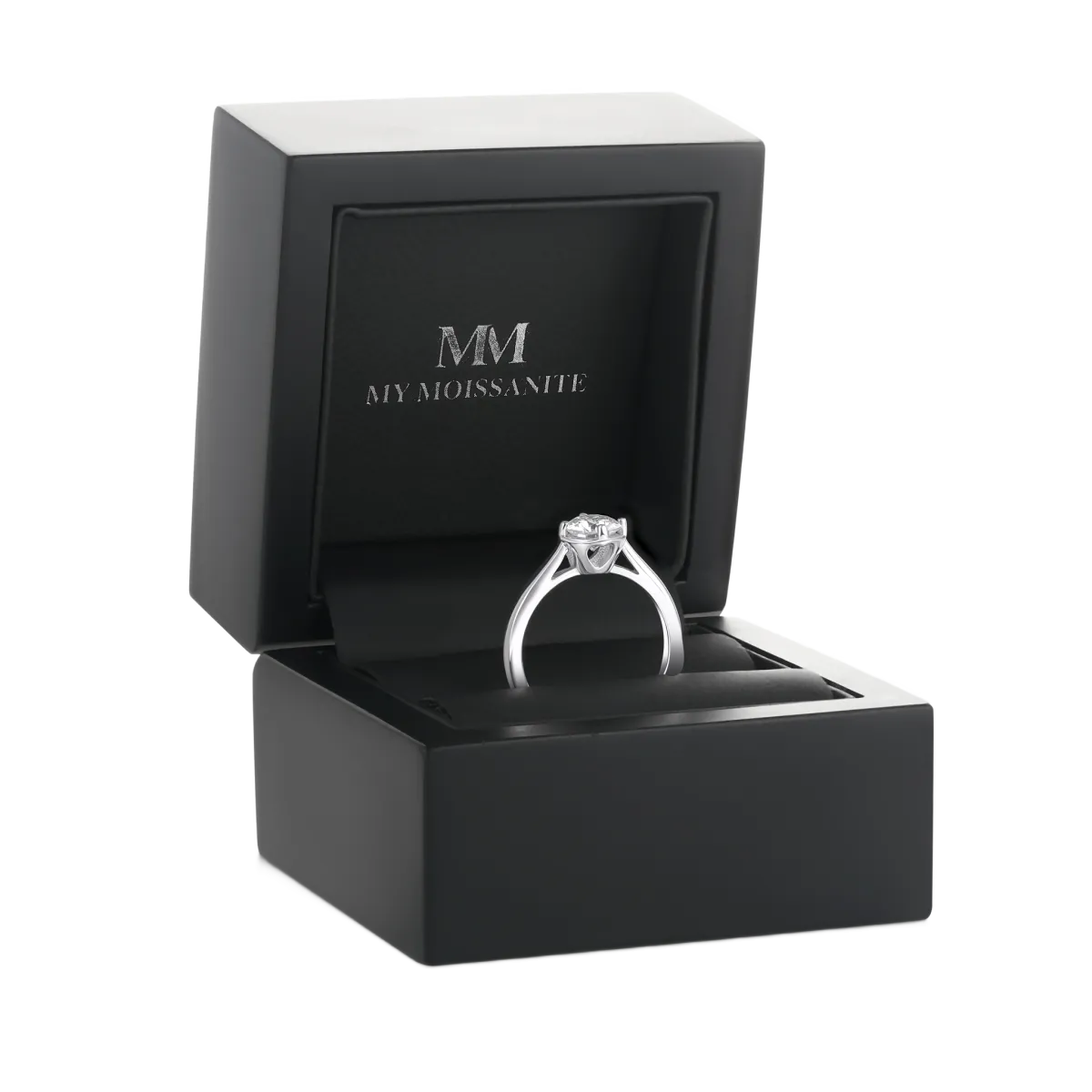 Unum - Adjustable Solitaire Moissanite Ring